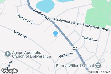 Map image of the property - 10 Hawthorne Ave