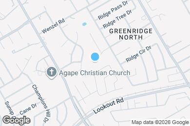 Map image of the property - 6306 Green Top Dr