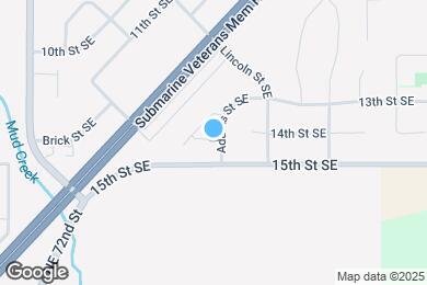 Map image of the property - 1406 Adams St SE