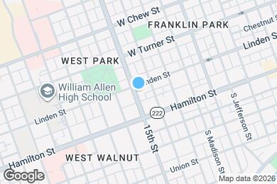 Map image of the property - 39 N 15th St