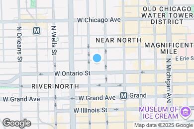 Map image of the property - 61 W Erie St