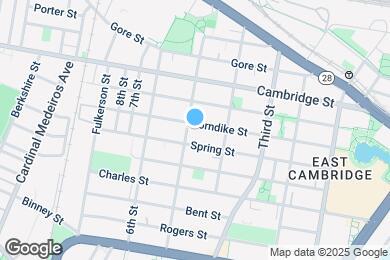 Map image of the property - 114 Thorndike St