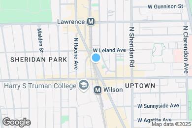 Map image of the property - 4600 N Broadway