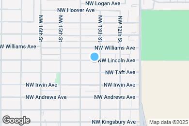 Map image of the property - 1304 NW Lincoln Ave