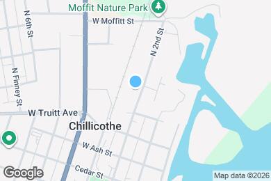 Map image of the property - 1353 N 2nd St