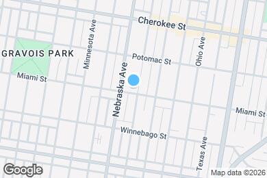 Map image of the property - 2837 Miami St