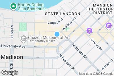 Map image of the property - 2107 University Ave