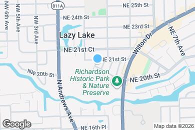Map image of the property - 2000 NE 2nd Ave