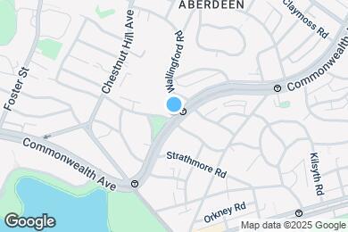 Map image of the property - 1799 Commonwealth Ave