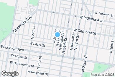 Map image of the property - 2808 N Taylor St