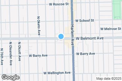 Map image of the property - 7241 W Belmont Ave