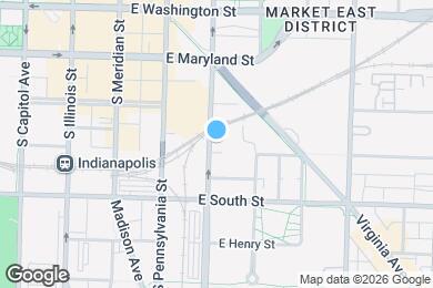 Map image of the property - 235 S Delaware St