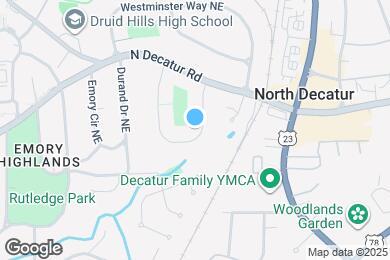 Map image of the property - 417 Princeton Way NE