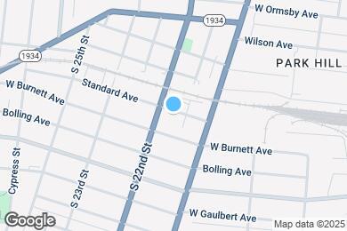Map image of the property - 2008 Standard Ave
