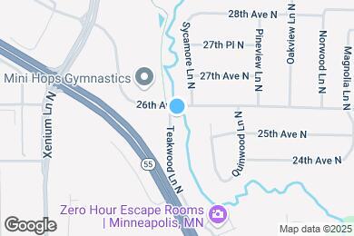Map image of the property - 2550 Teakwood Ln N