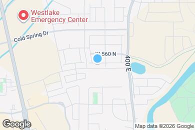 Map image of the property - 3862 W Orinda Dr