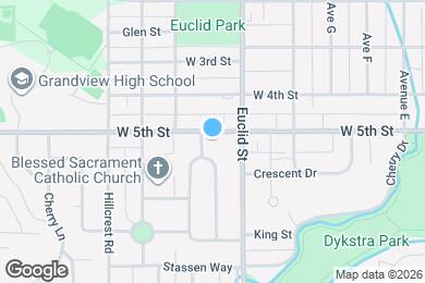 Map image of the property - 501 Concord Ave