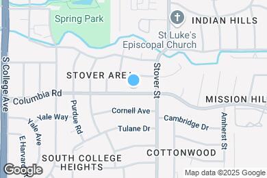 Map image of the property - 520 Columbia Rd