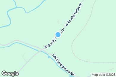 Map image of the property - 1712 W Brushy Valley Dr