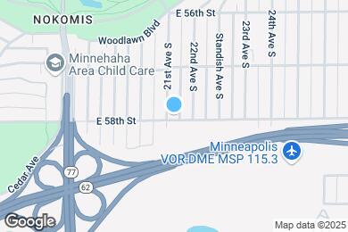 Map image of the property - 2104-2106 E 58th St