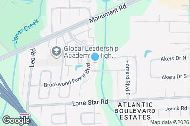 Map image of the property - 1233 Homard Pl