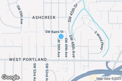 Map image of the property - 9506 SW 50th Ave