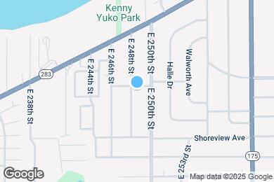Map image of the property - 301 E 248th St