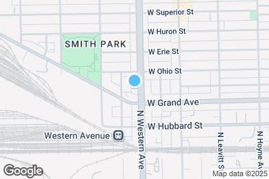 Map image of the property - 520 N Western Ave