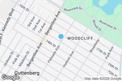 Map image of the property - 7505 Palisade Ave