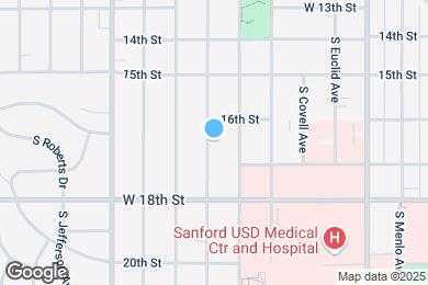 Map image of the property - 816 S Glendale Ave