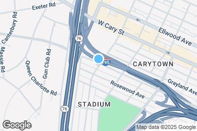 Map image of the property - 3513 Idlewood Ave