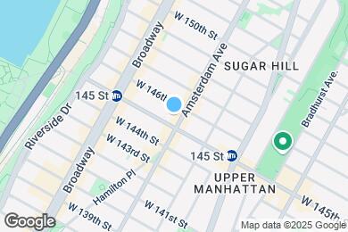 Map image of the property - 1726 Amsterdam Ave