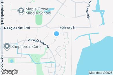 Map image of the property - 6811 Balsam Ln N