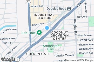 Map image of the property - Life Time Living at Gables Station