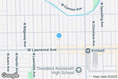 Map image of the property - 4846 N Drake Ave