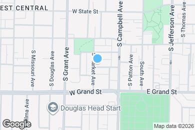 Map image of the property - 451 W Lombard St