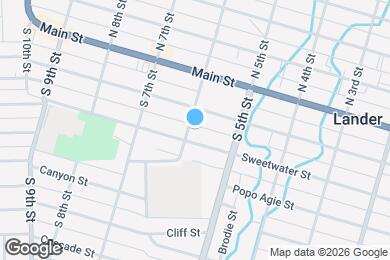 Map image of the property - 256 S 6th St