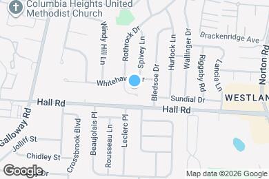 Map image of the property - 5842 Rothrock Ct