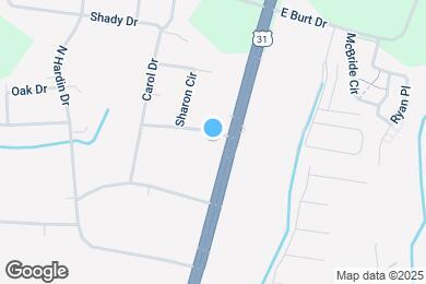 Map image of the property - 1409 Nashville Hwy