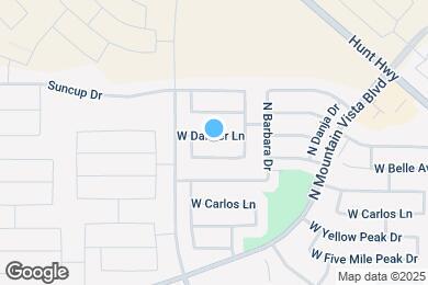 Map image of the property - 3797 W Dancer Ln