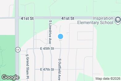 Map image of the property - 3704 S Outfield Cir