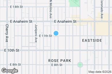 Map image of the property - 2634 E 11th St