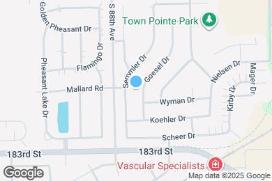 Map image of the property - 18160 Goesel Dr