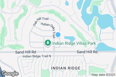 Map image of the property - 1514 Oak Hill Trail