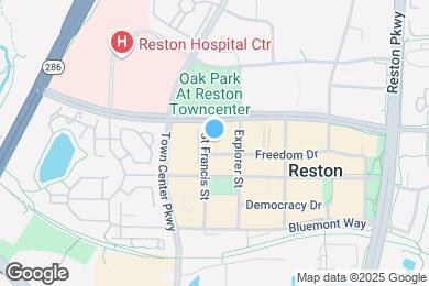 Map image of the property - The Cosmopolitan at Reston Town Center