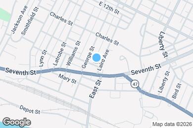 Map image of the property - 1017 Virginia Ave