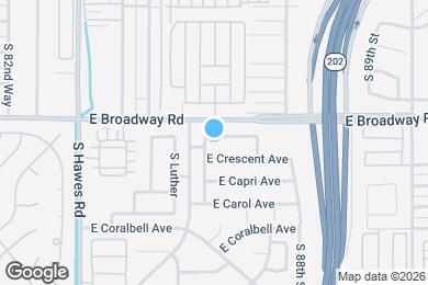 Map image of the property - 8619 E Calypso Ave