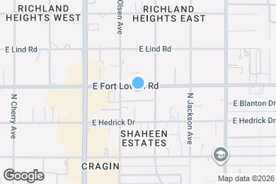 Map image of the property - Casa Presidio Apartments