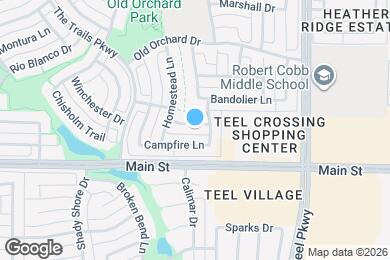 Map image of the property - 2503 Windgate Ln