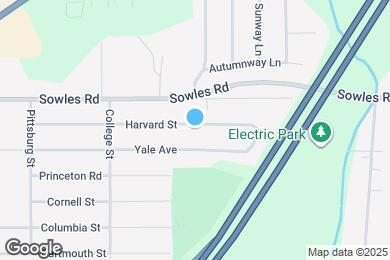 Map image of the property - 3919 Harvard St